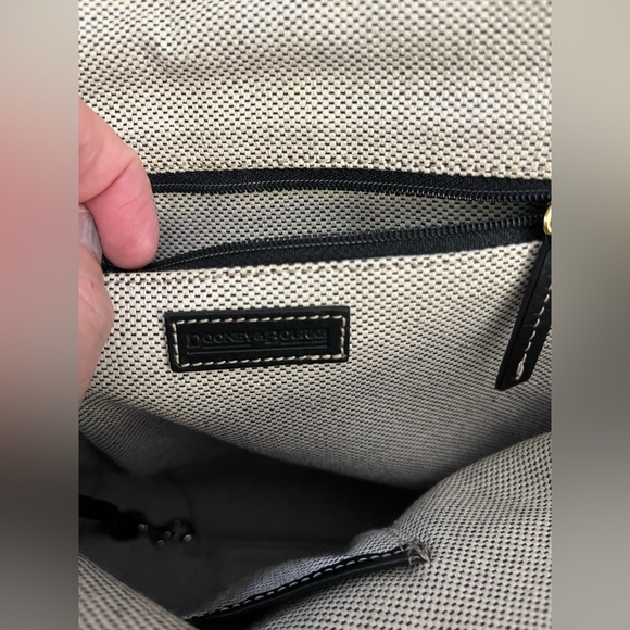 Dooney & Bourke Black and Gray Signature Monogram Backpack main image 5